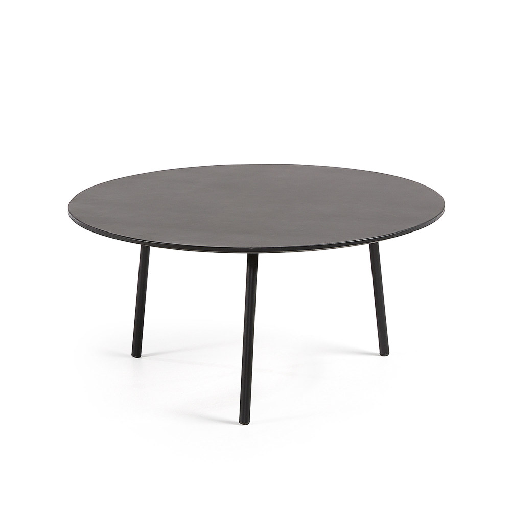 Mathis cement fibre with steel legs with black finish  70 cm